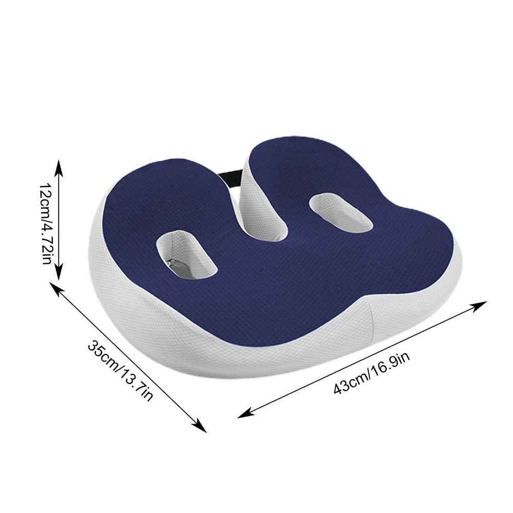 Нескользящая ортопедическая подушка простаты из пены с эффектом памяти для копчика ишиаса облегчение боли удобное кресло автокресло 4689₽