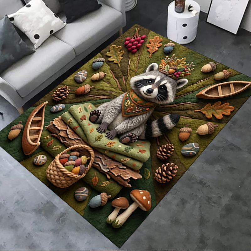 2025 New Cute Animals Carpet Rug for Living Room Bedroom Home Sofa Decoration,Kids Play Non-slip Floor Mat