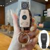 High-Grade Full Coverage Key Case with Exquisite Buckle for Mercedes CLS C-Class B-Class CLA EQB EQA GLE GLC.