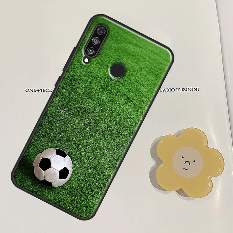Football Soccer For Huawei Nova 11 9 10 SE Y60 Y70 Y90 Y61 Y91 Nova 3i 7i 8i 11i P20 P40 Lite P30 Pro Case