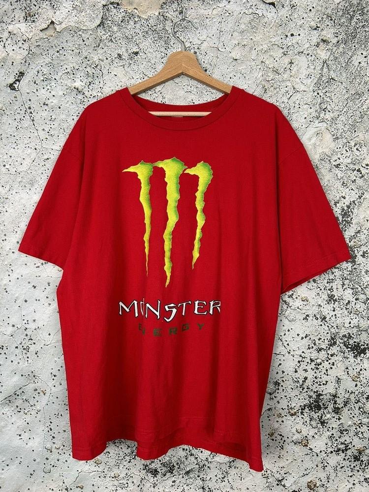 Новая винтажная футболка с графикой Monster Energy Подарок для фанатов Унисекс S-5XL Футболка CA205 Унисекс Футболка XL