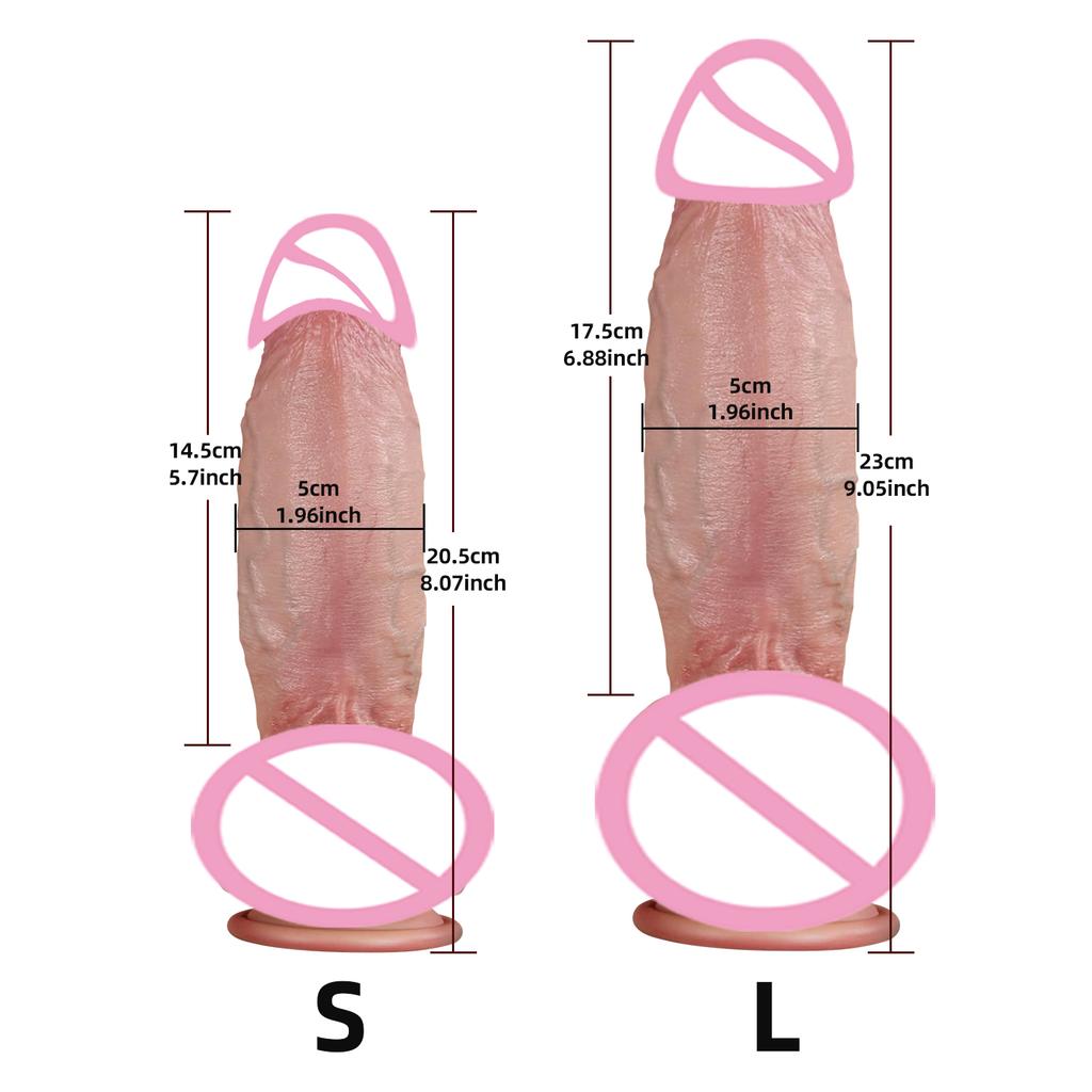 Realistic Dick Silicone Dildo Penis With Strong Suction Cup Testicles Veins For Anal Play Experience Adult Sex Toy For Women