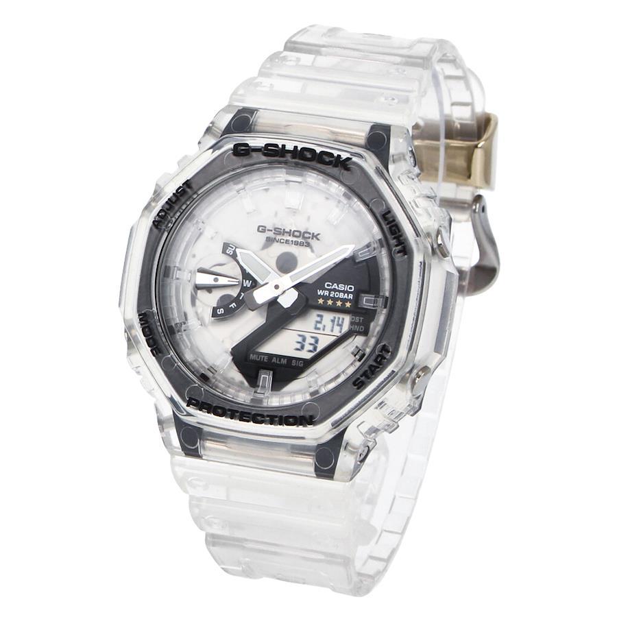 CASIO G-SHOCK GA-2140RX-7AJR NEW23 2100 SERIES 40th Anniversary CLEAR REMIX Limited Octagon Skeleton Clear Wrist Watch For Men