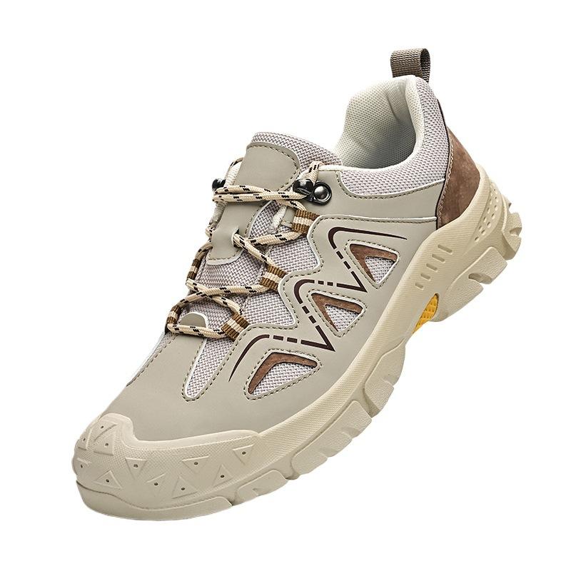 Live-Übertragung beliebte Outdoor-Wanderschuhe Herren Herbst und Winter Mesh atmungsaktiv und abriebfest Wanderschuhe leicht und rutschfest comm