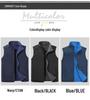 Men's Double-Sided Polar Fleece Vest - Autumn/Winter Outdoor Sleeveless Jacket for Middle-Aged and Elderly