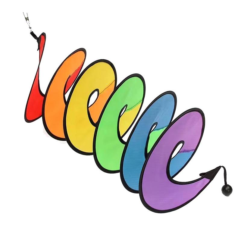 

Флаги для кемпинга на открытом воздухе, складная спиральная мельница, ветряная вертушка, украшение для кемпинга 1.6 Meters