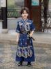 Boys' Summer Hanfu: Short Sleeve Chinese-Style Tang Suit for Kindergarten & Wuxia Performances