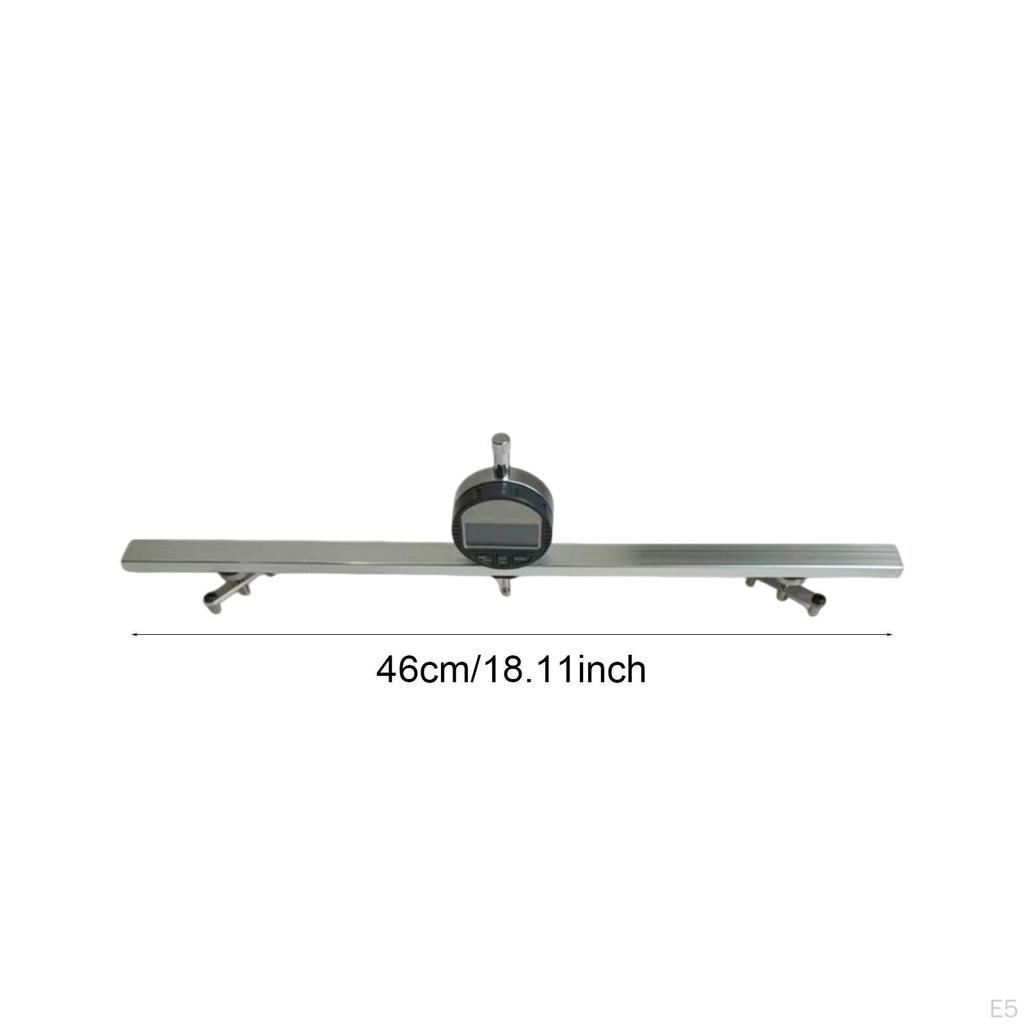Gauge Height Precision Neck Curvature Measurement Multi Functional for Basses Guitars