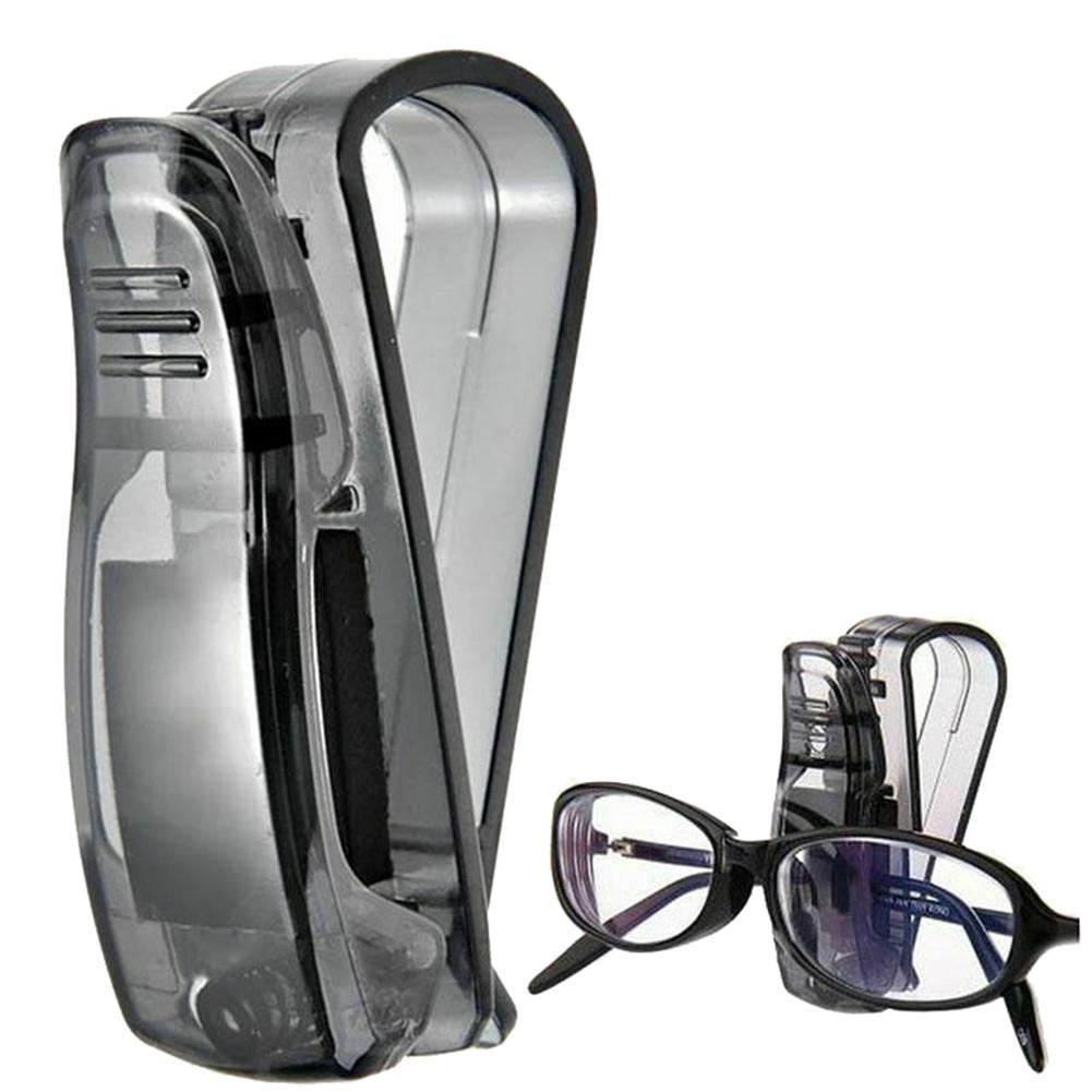 Car Glasses Clip Black Card Holder Glasses Mount Parts