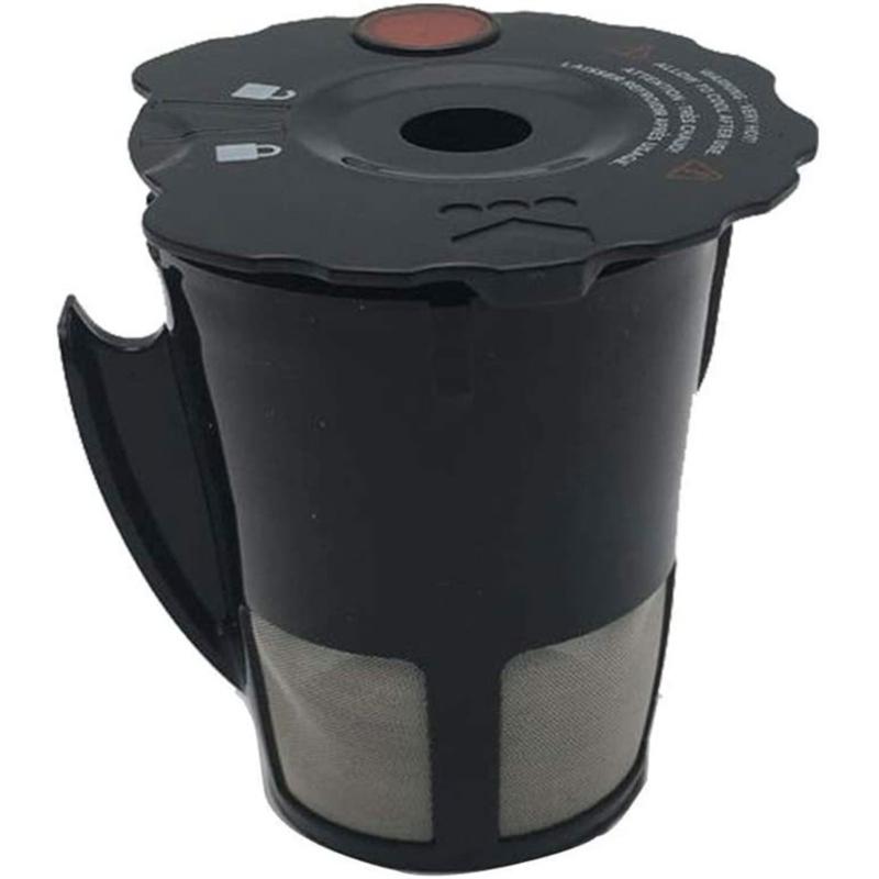 Coffee Filter Cup Powder Bowl Coffee Grounds Filtering Tool Plastic Texture Coffee Strainer Suitable for Coffee Machine