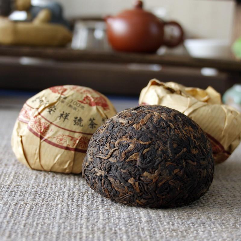 Select Yunnan Pu'er Ripe Tea Golden Bud 100g