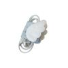 Cute Angel Wings Fabric Data Cable Storage Clip Bronzing Hand-made Charging Cable Storage Bag Brush Storage