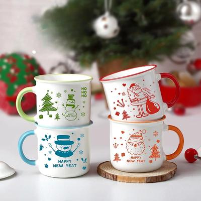 Kreative Keramiktasse Cartoon Kaffeetasse Eröffnung Begleitende Kleine Geschenk Aktivitäten