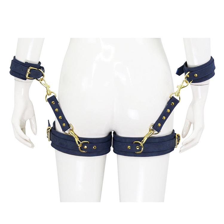 Thigh Ring Restraints: Handcuffs & Belt for Hands & Feet - Bondage Accessories for Pet Owners & BDSM Enthusiasts