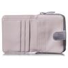 FRANCK ROSSINI Women's Metallic Crushed Cowhide Bifold Wallet, Made In Italy by LIFE. "It Looks Like a Mini Wallet, But It's a Long Wallet Inside."