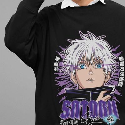 Jujutsu Kaisen Sweatshirt Gojo Satoru Pullover JJK Anime Pullover Toji Sukuna