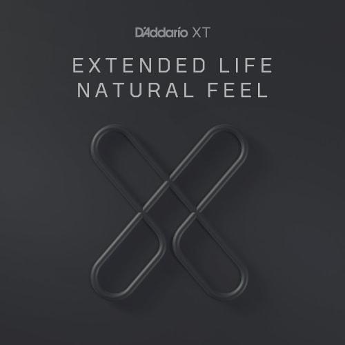 D'Addario XT Coated Phosphor Bronze Acoustic Guitar Strings, Resophonic Medium, .016-.056, XTAPB1656