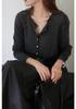 26-Year 100% Wool Cardigan: Lightweight, Comfortable, Versatile for Women - Perfect for Spring, Autumn, Winter