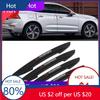 New 4pcs PVC Car Door Anti-scratch Stickers Protection Decal for Volkswagen Teramont Santana Tiguan R32 T5 Golf 5 7 Rabbit