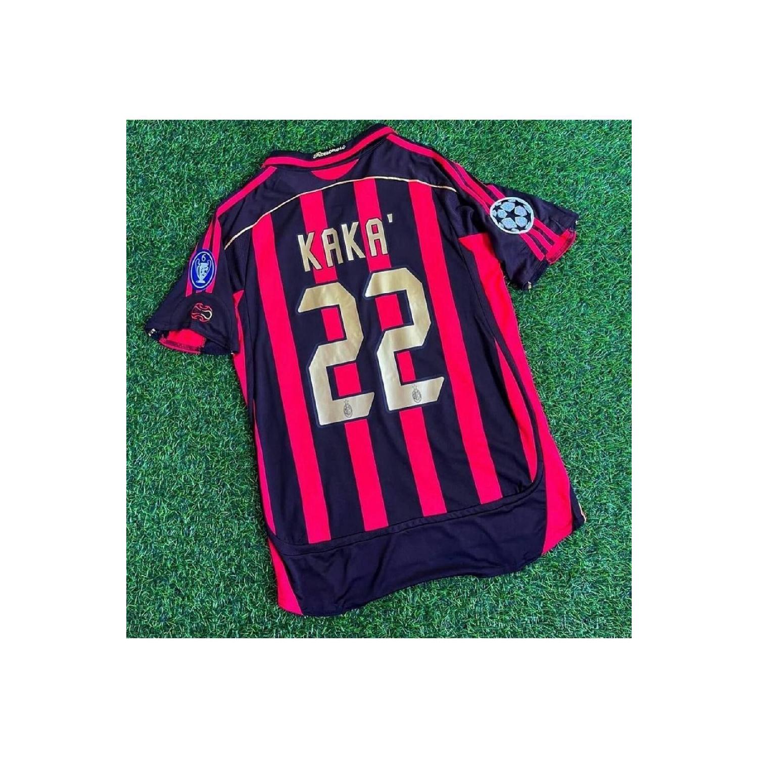 

Легендарная футбольная футболка Milan Kaka 2006/2007 Nostalgia Retro без принта