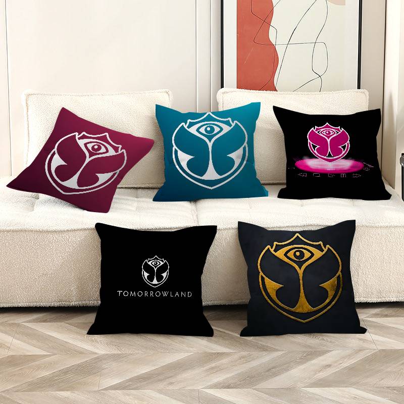 TOMORROWLAND Music Lucky Dragon pillow cover sofa cushion cover home room decoration children gift