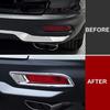 Kadore for Honda CR-V CRV EX EX-L Touring Hybrid 2020 2021 2022 Chrome Rear Fog Lights Lamps Cover Trim Bezel 2-pc