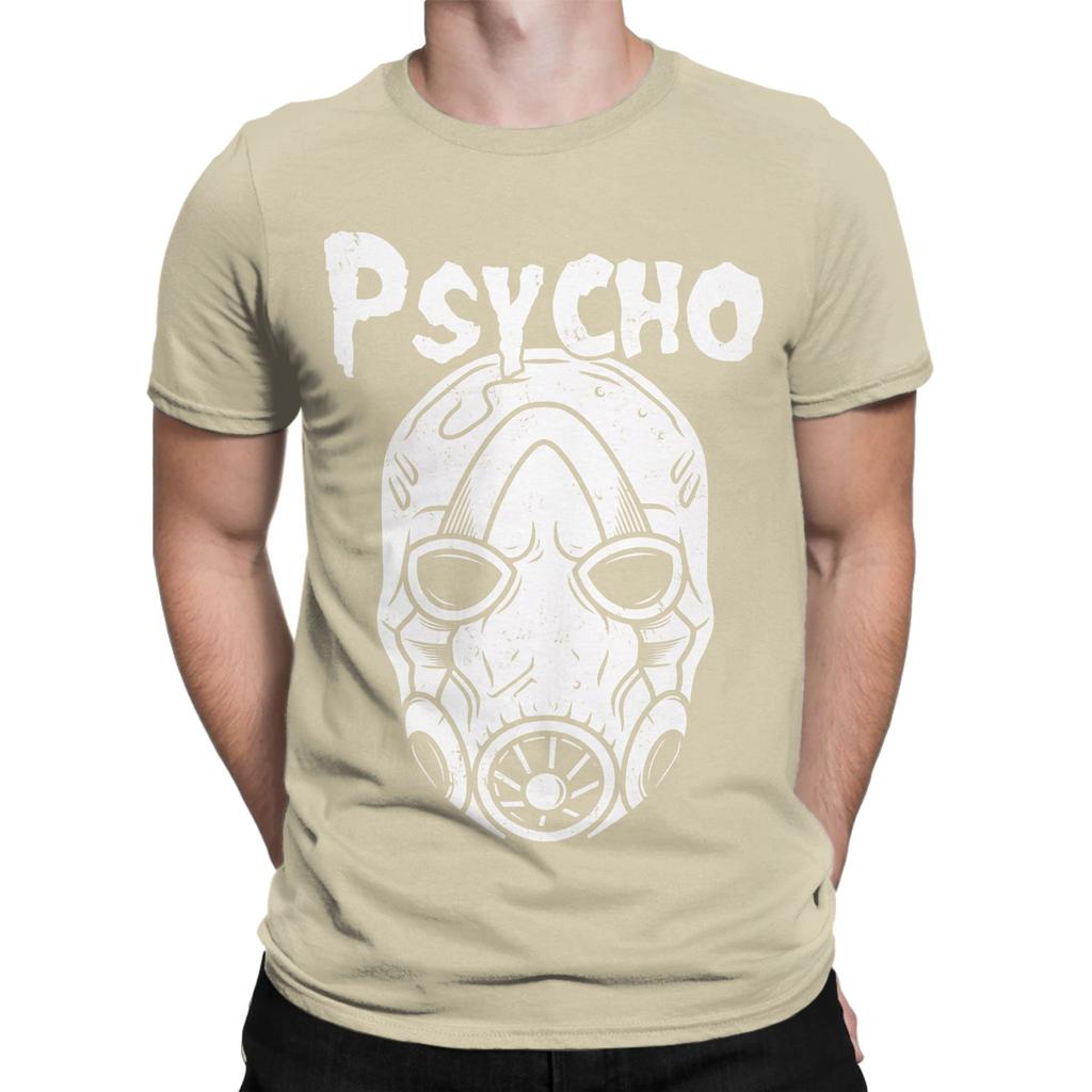 Psycho Novelty Graphic 100 Cotton TShirt bBorderlands Tops Tees For Unisex