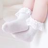 3Pairs/Set Baby Girls Socks Summer Thin Mesh Kids Girl Frilly Lace Socks Cotton Children Dance Princess Sock Spring Summer 0-5Y