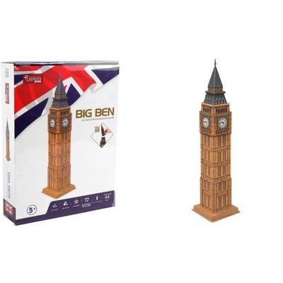 Puzzle 3D - EXPLORA - Big Ben - 44 Pièces - Dès 5 Ans - Facile À Assembler