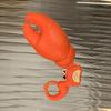 Kids Cartoon Crab Toy Pull Rope To Move Crab Claw No Battery Required Children Adults Animal Keychain Stress Relief Interactive Toy