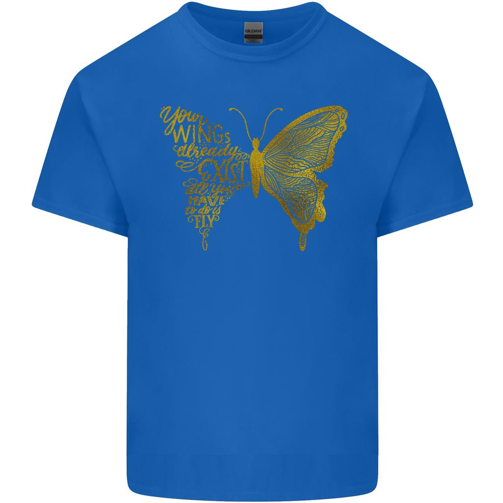Butterfly Inspirational Quote Rhopalocera Unisexs Light Cotton TShirt