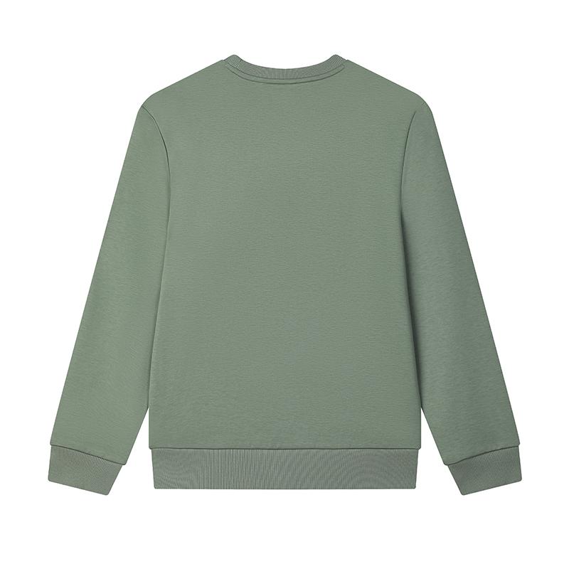 New FILA Sweatshirt Men's Dark Gray Green F11M513212FGN