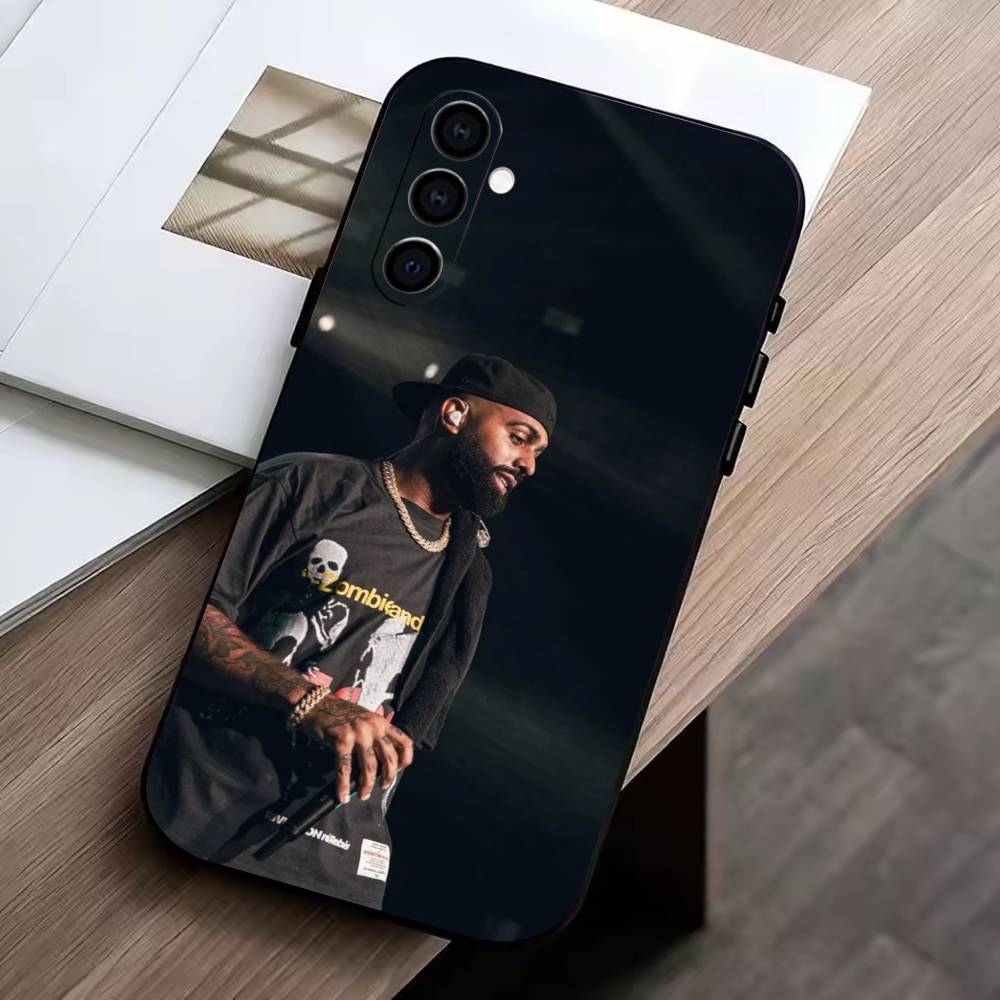 E-Eladio Carrion DON KBRN Phone Case Black Silicone Soft For Samsung Galaxy A73,A72,A71,A70,A53,A52,A51