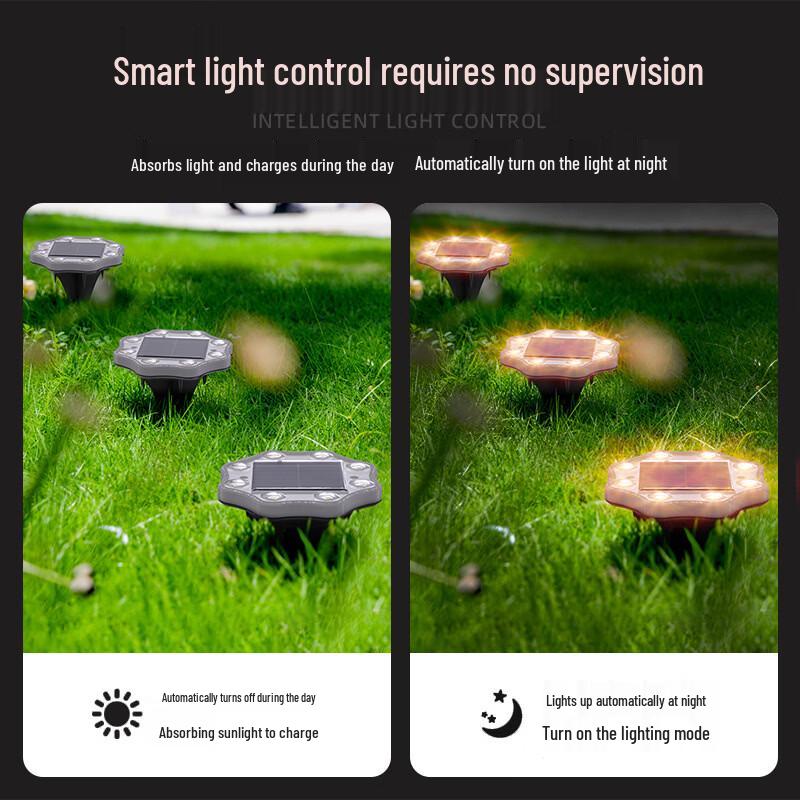 Solar Ground Plug Light