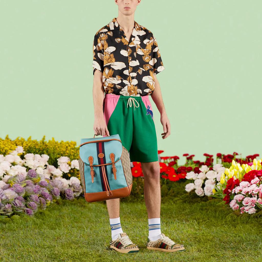 Gucci SS23 Casual Shorts Men's Green 714471-XJESA-3041