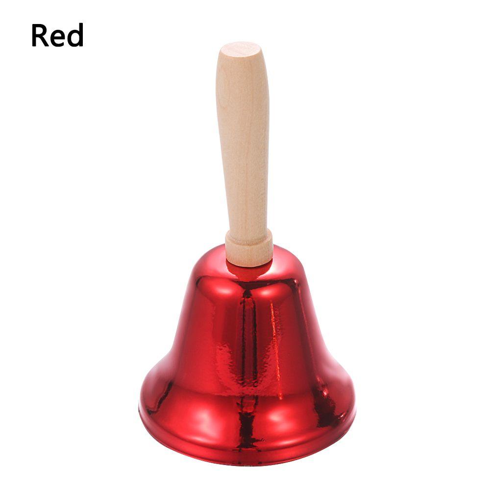 

Нові Дзвіночки Музичні Іграшки Ручні Дзвіночки Різдвяні Ручні Дзвіночки Різдвяний Дзвіночок Дерев яна Тріскачка червоний