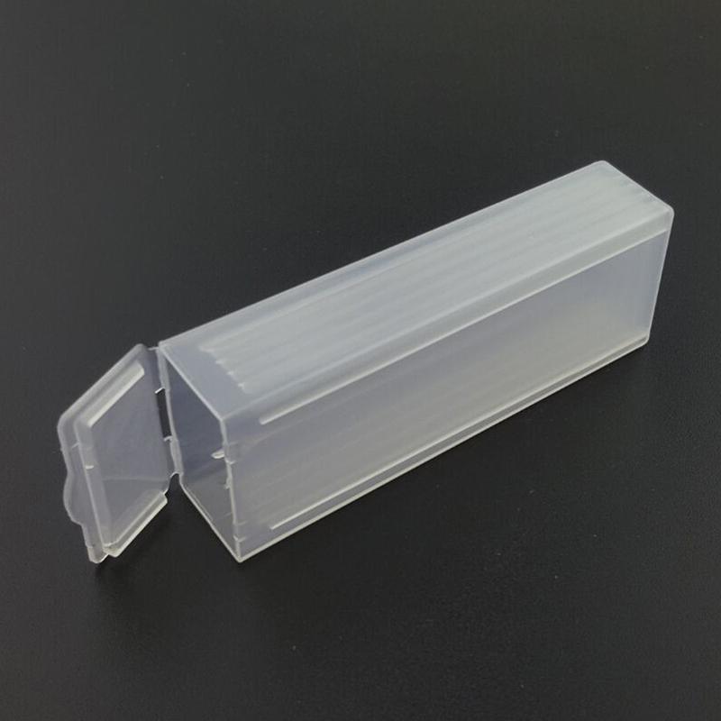 Portable Laboratory Abs Plastic Microscope Slides Holder Storage Box Dispenser Box Plastic Microscope Slide Packing Box