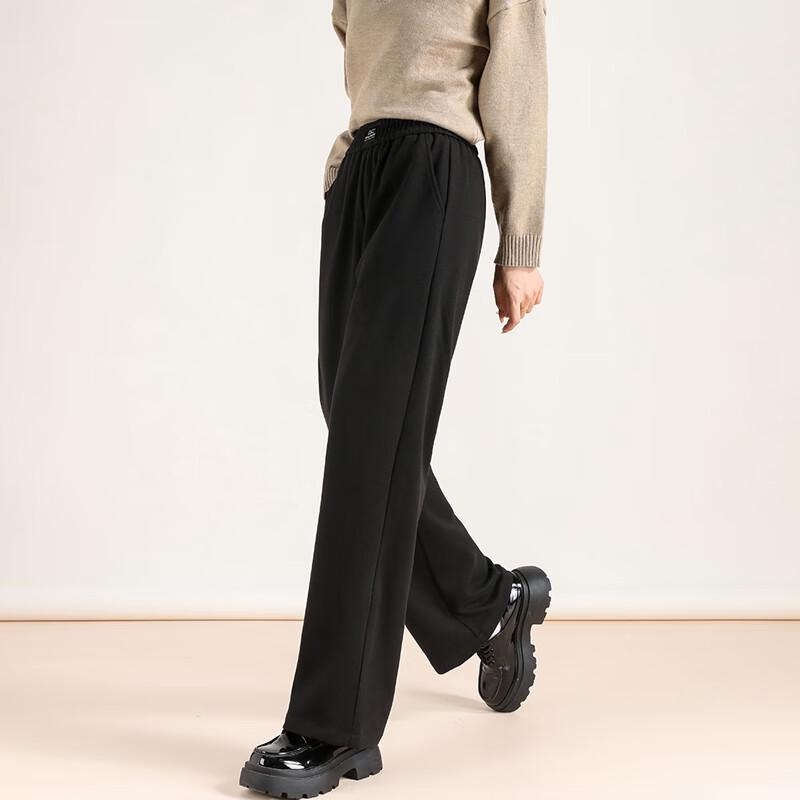 XueZhongFei Women's 2025 Winter Straight-Leg Down Pants