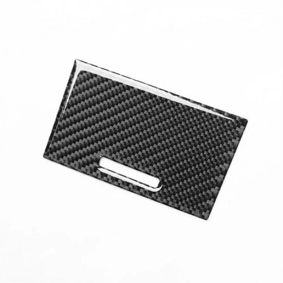 Interior Automatic Gear Center Storage Cover Carbon Fiber Trim For Acura TL09-14