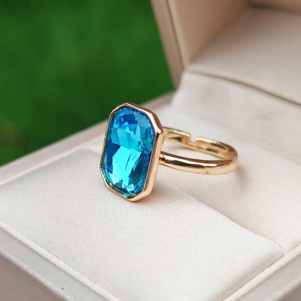 1 pièce Mode Carré Zircon Cubique Ouverture Réglable Anneaux pour Femmes Empilable Couple Anneau Bijoux Accessoires De Fête De Mariage