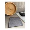 Missclean (3 Pieces) Microfiber Kitchen Cloth Gray Color 40*40 Cm