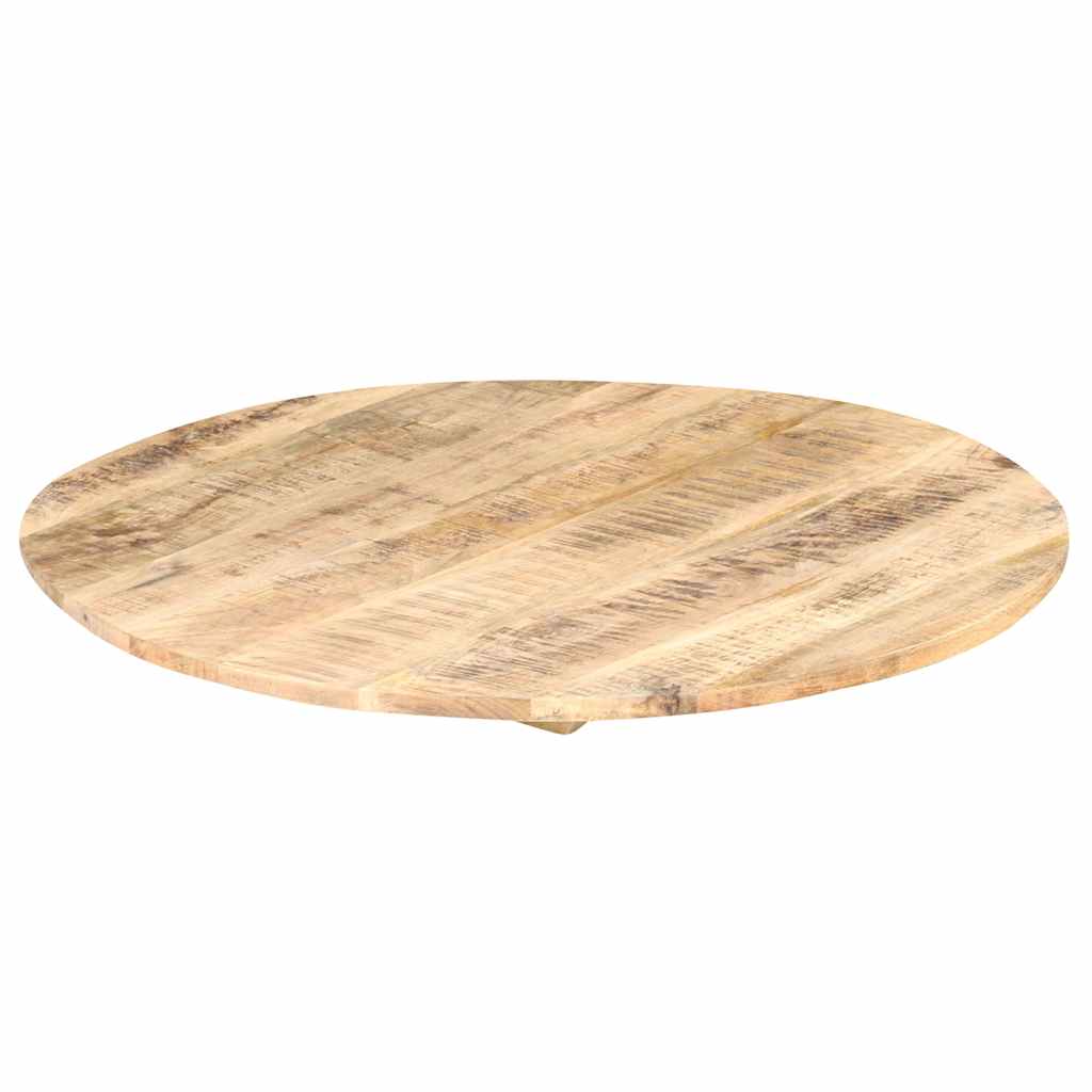 vidaXL Tischplatte Massivholz Mango Rund 15-16 mm 40 cm
