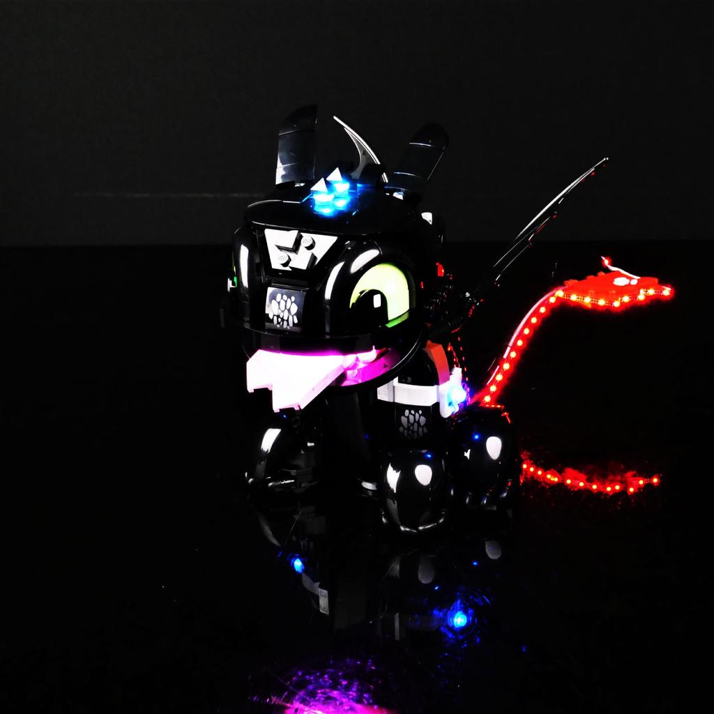 Lego 10375 How To Train Your Dragon: Toothless Night Fury LED Building Blocks