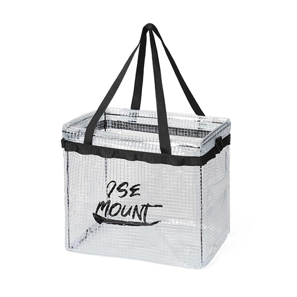 Portable Folding Storage Box Foldable Camping Storage Box Large Capacity Outdoor Camping Storage Box Multi-purpose for Household 355X32X25cm белый 4970₽