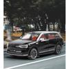1/24 Diecast-Legierungsauto-Modell, AITO M9, Abnehmbare Räder, Gummireifen, Licht-Musik-Auto, SUV, Kindergeburtstagsgeschenk