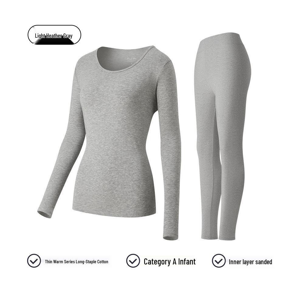 

Женский облегающий хлопковый термокомплект - Доступны большие размеры