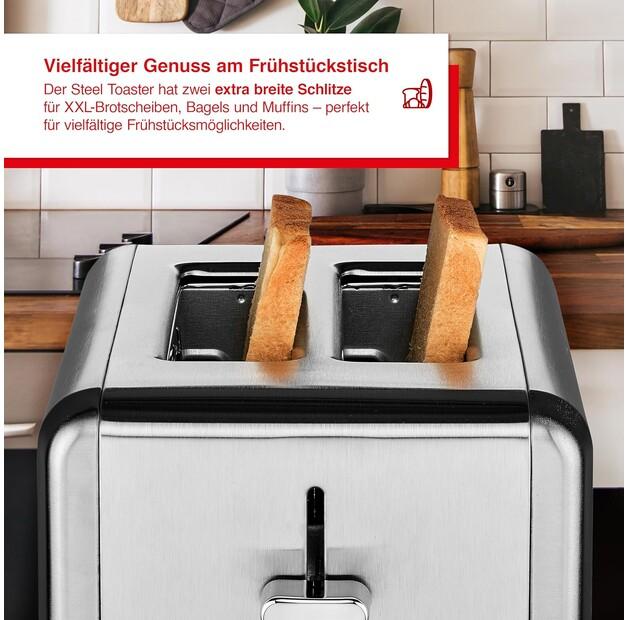 Toaster Solis Typ 8002 Steel (92012)