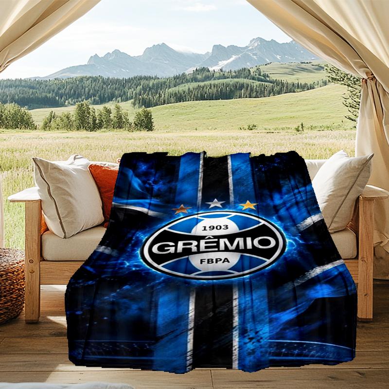 1PC Fc 1903 Emblem Printed Soft Flannel Blanket Throw for Adult Bedroom Living Room Sofa Camping Travel Fan gifts Christmas Gifts