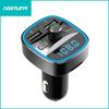 Car Bluetooth MP3 Player & Smart Voice Navigation with Dual USB Charger