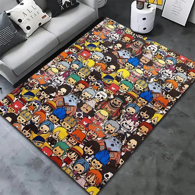 Anime One Piece Carpet Rug For Living Room Bedroom Home Sofa Decoration,kids Play Nonslip Floor Mat
